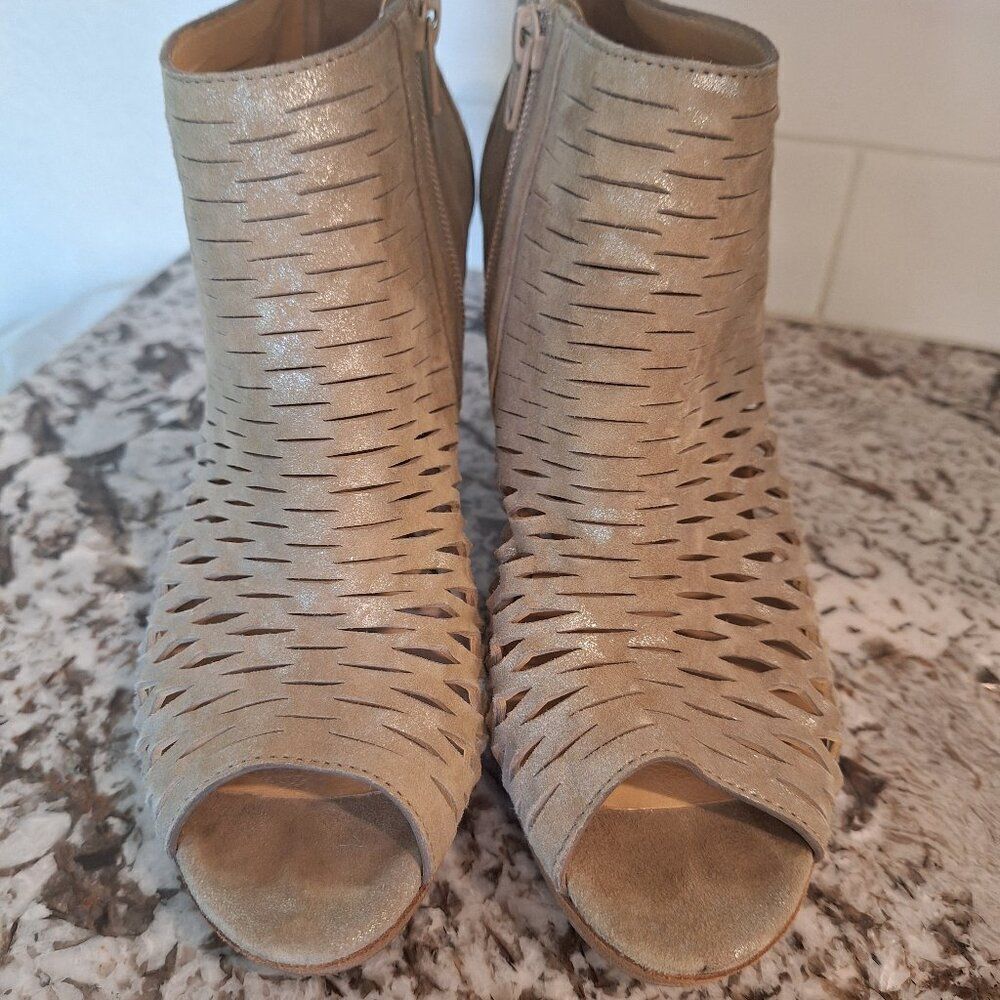 Paul Green Bravo Peep‎ Toe Caged Booties size 6.5 or 8.5 US